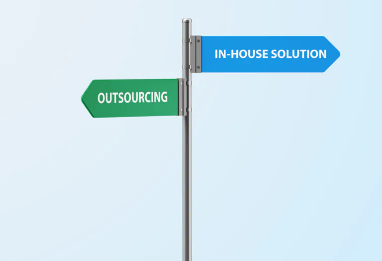 Outsourcing/In-house solution